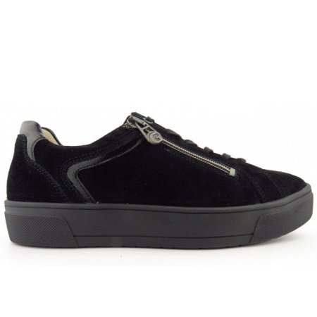 Ganter Damen Helena Sportlicher Schnürer In Schwarz Ganter Damen Helena Sportlicher Schnürer In Schwarz